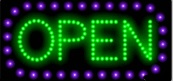 Animated LED OPEN Sign-Deco Style - ASSEMBLED in the U.S.A