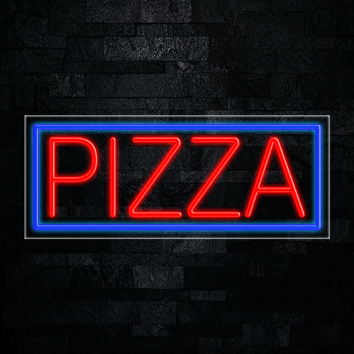Pizza LED Flex Neon Sign 30" x 12"