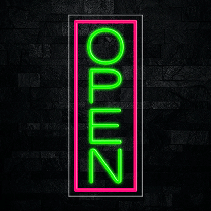 Open LED Flex Neon Sign 30" x 12"