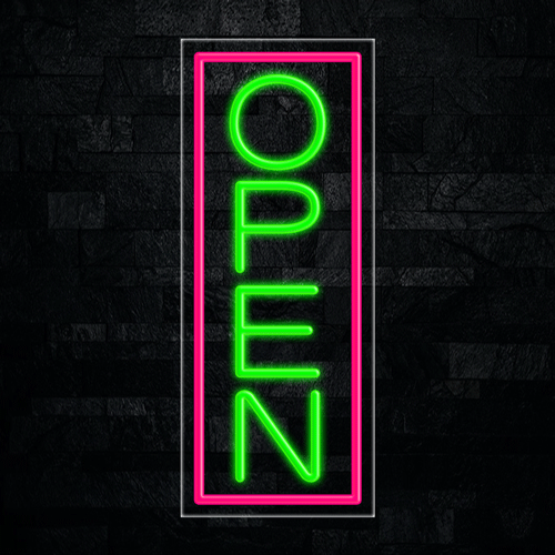 Open LED Flex Neon Sign 30" x 12"