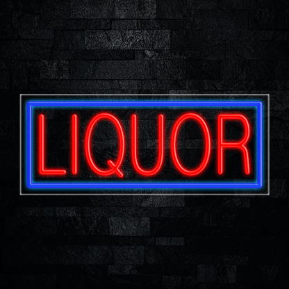 Liquor LED Flex Neon Sign 30" x 12"