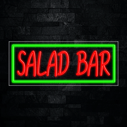 Salad Bar LED Flex Neon Sign 30" x 12"