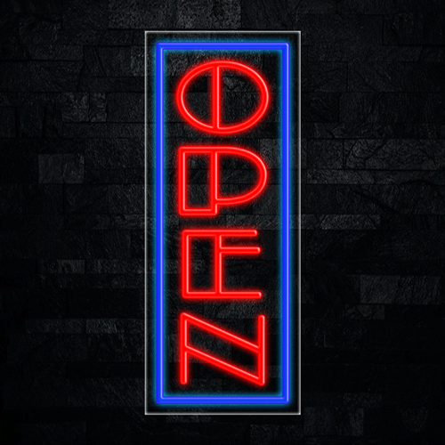 Open LED Flex Neon Sign 30" x 12"