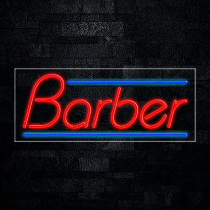 Barber LED Flex Neon Sign 30" x 12"