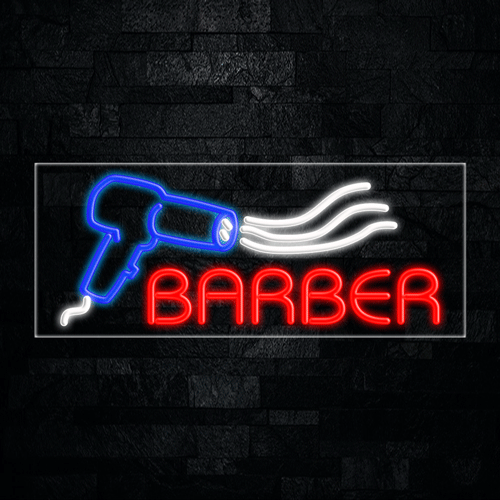 Barber LED Flex Neon Sign 30" x 12"