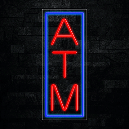 Atm LED Flex Neon Sign 30" x 12"