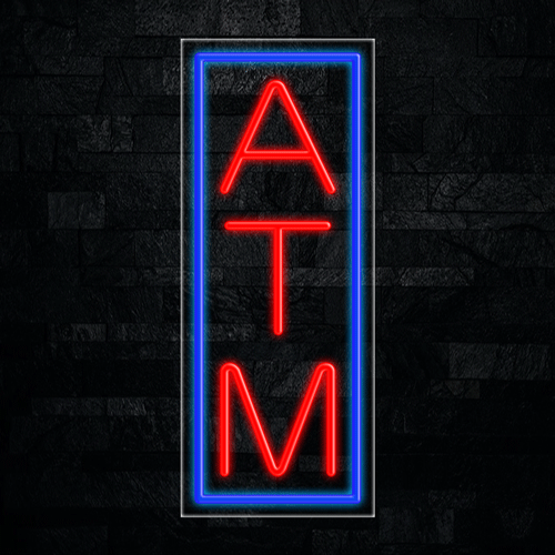 Atm LED Flex Neon Sign 30" x 12"