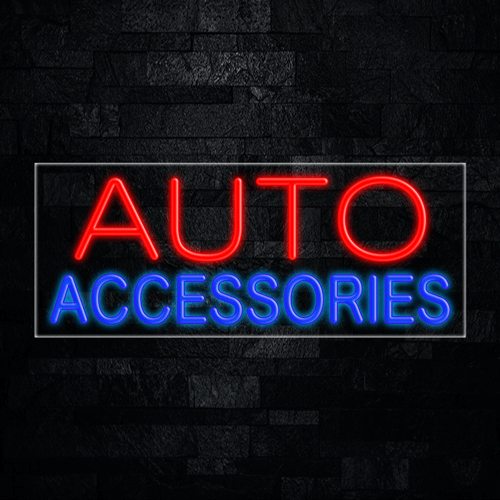 Auto Accessories LED Flex Neon Sign 30" x 12"