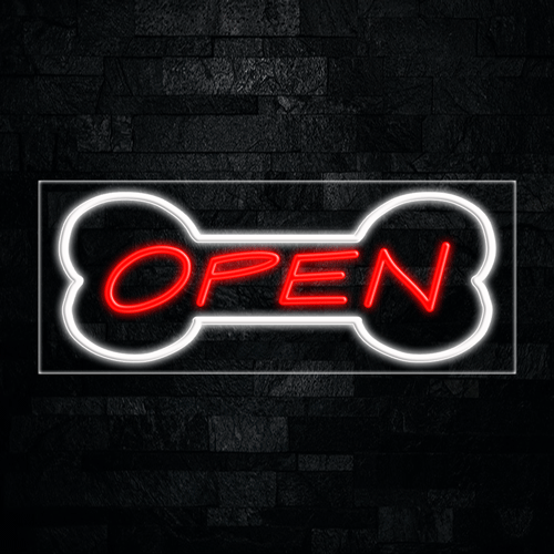 Open LED Flex Neon Sign 30" x 12"