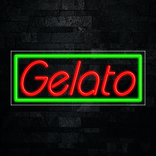 Gelato LED Flex Neon Sign 30" x 12"