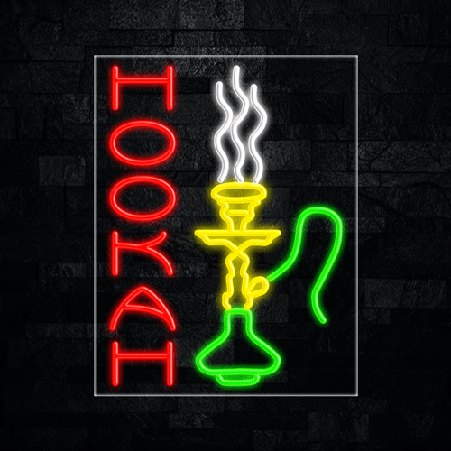 Hookah LED Flex Neon Sign 22" x 28"