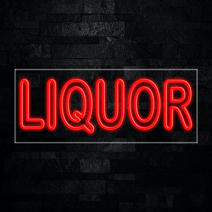 Liquor LED Flex Neon Sign 30" x 12"