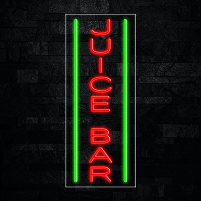 Juice Bar LED Flex Neon Sign 12" x 30"