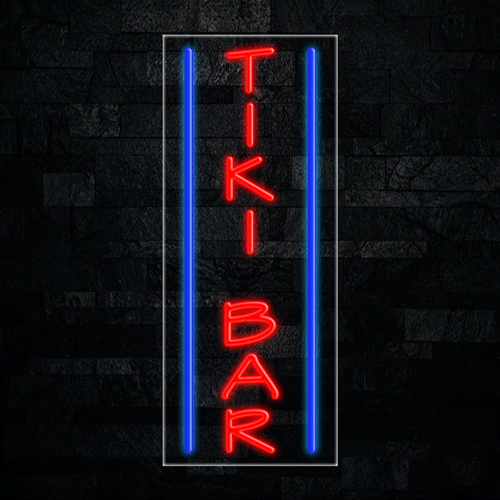 Tiki Bar LED Flex Neon Sign 12 x 30