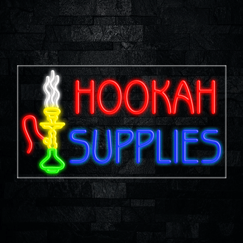 Hookah Supplies LED Flex Neon Sign 33" x 18"
