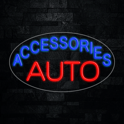 Auto Accessories LED Flex Neon Sign 28" x 16"