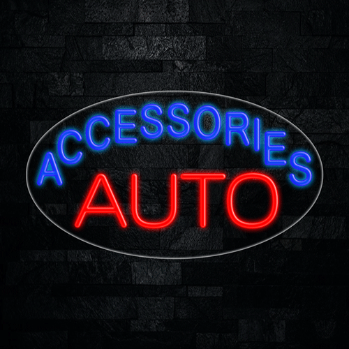 Auto Accessories LED Flex Neon Sign 28" x 16"